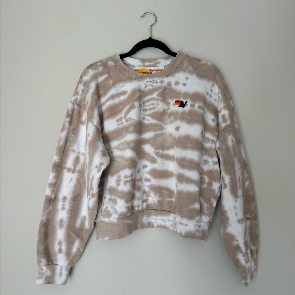 Aviator Nation Relaxed Crew Sweatshirt